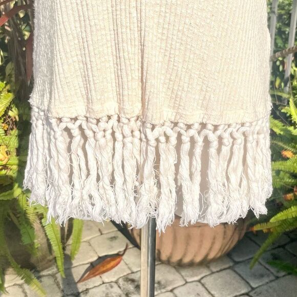 Anthropologie Eri+ Ali Macrame Fringe Tank - Picture 5 of 8